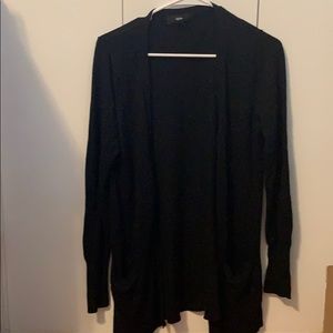 Mossimo black button up cardigan size medium
